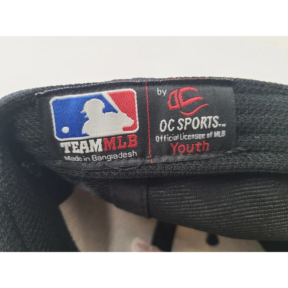 Youth Cleveland Indians OC Sports Team MLB Adjustable Hat Cap Boys Baseball Blue